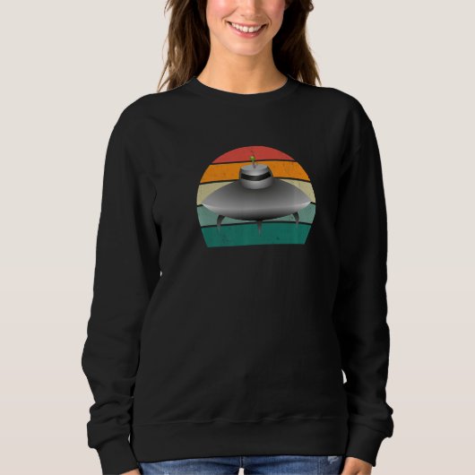 Sweatshirt Aliens Alien Espace Espace Spatiale Beaming Hommes (Devant)