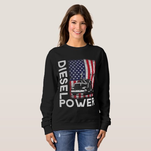 Sweatshirt Alimentation diesel (Devant entier)