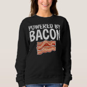 Sweatshirt Alimenté Par Bacon Bacon Unisex (Devant)