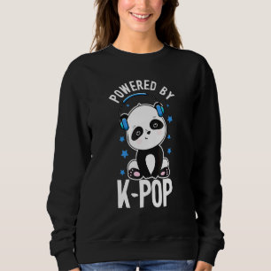 Sweatshirt Alimenté Par K Pop Panda Ados Panda Kpop Citation 