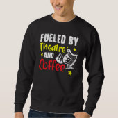 Sweatshirt Alimenté Par Un Interprète Théâtre Et Café Broadwa (Devant)
