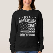 Sweatshirt All American Game Developer (Devant)