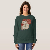 Sweatshirt All My Love Tabby Cat (Devant entier)