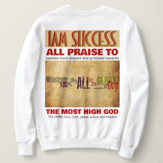 SWEATSHIRT ALL PRAISE (Design dos)