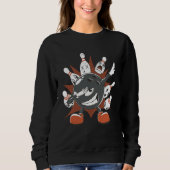 Sweatshirt Alle Neune Bowling Ball (Devant)