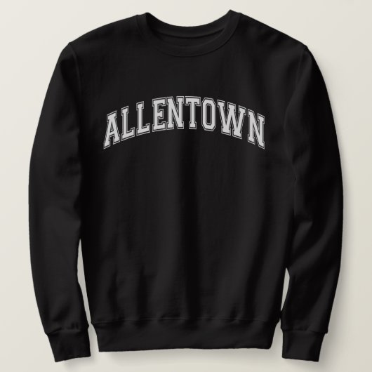 Sweatshirt ALLENTOWN University Style America College (Design devant)