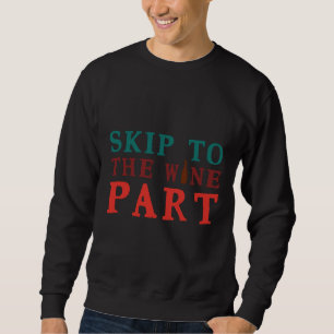 Sweatshirt Aller À La Bouchée De Vins