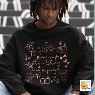 Sweatshirt Aller à la chapelle juste engagé