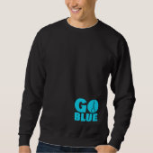 Sweatshirt Aller bleu (Devant)