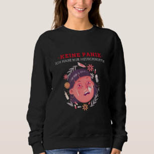 Sweatshirt Allergie Souffert Pollen Allergie Fer Allergie