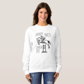 Sweatshirt Allez-y (Devant entier)