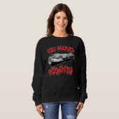Sweatshirt Alligator Crocodile Le Monstre D'Origine (Devant entier)