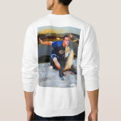Sweatshirt Alligator d'Amérique avec la gueule ouverte (Dos)