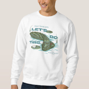 Sweatshirt Alligator - Le Lotus Blanc