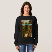 Sweatshirt Alligator Swimming (Devant entier)