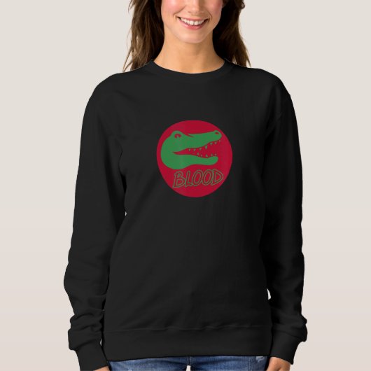 Sweatshirt Alligator Vêtements de sang (Devant)