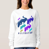 Sweatshirt Alligators (Devant)