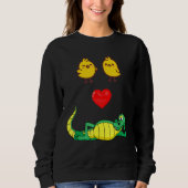 Sweatshirt Alligators de creusage (Devant)