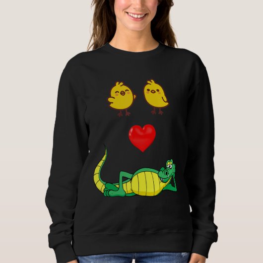 Sweatshirt Alligators de creusage (Devant)