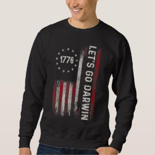 Sweatshirt Allons Darwin Tee Sarcastique tendance Allons vers
