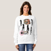 Sweatshirt Allons voir les filles (Devant entier)
