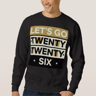 Sweatshirt Allons-y 2026 Conception Typographique Gras 1