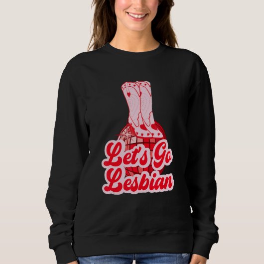 Sweatshirt Allons-y Lesbienne (Devant)