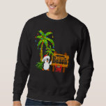 Sweatshirt Allumage Palm Tree Beach Vacation Penguin Christma<br><div class="desc">Allumage Palm Tree Beach vacances Penguin Noël En Juillet</div>