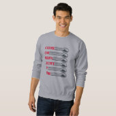 Sweatshirt Allume mon feu bébé (Devant entier)