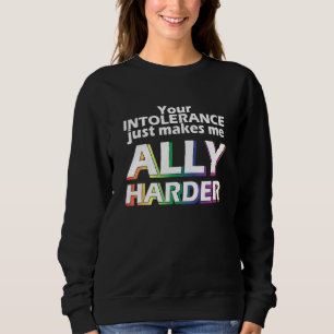 Sweatshirt Ally Harder Grand Pour Le Meilleur Allié De Votre