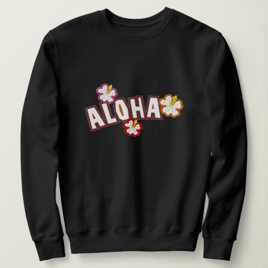 Sweatshirt Aloha (Design devant)