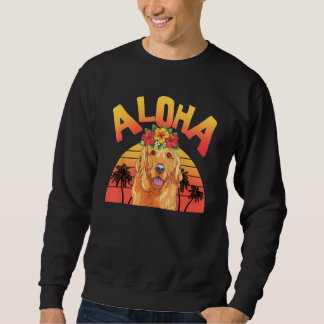 Sweatshirt Aloha Hawaii  Golden  For Women Men Summer