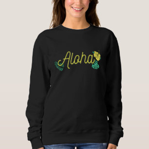 Sweatshirt Aloha Hawaii Hawaii Ile d'Hawaii Hibiscus Tropical