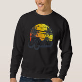 Sweatshirt Aloha Hawaii Hawaii île Hawaii Palm Trees Plage Va (Devant)
