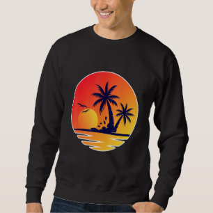 Sweatshirt Aloha Summer Hawaii Retro Vintage Maui Ohana