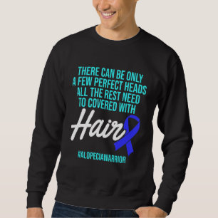 Sweatshirt Alopecia Sensibilisation Perte de cheveux Guerrier