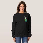 Sweatshirt Alpaca in bag for men women children (Devant entier)