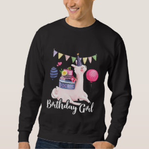 Sweatshirt Alpaca Llama Cactus Filles Anniversaire Amoureux d
