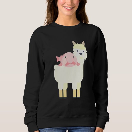 Sweatshirt Alpacas Alpaca Chaussettes Alpaca Blanket Alpaca M (Devant)