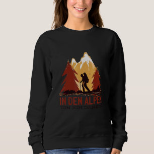 Sweatshirt Alpen Alpenliebe Randonnée D'Alpinisme Dans Un