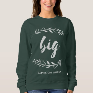 Sweatshirt Alpha guirlande d'Omega   de Chi grande