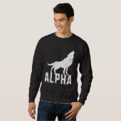 Sweatshirt Alpha  wildlife halloween (Devant entier)