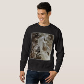 Sweatshirt : Alphonse (Alfons) Mucha illustration (Devant entier)
