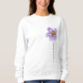 Sweatshirt "always be kind" (Devant)