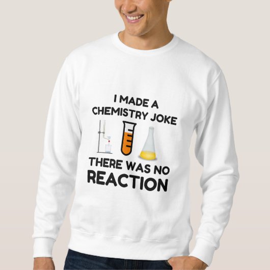 Sweatshirt Amant de la science amusant (Devant)