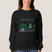 Sweatshirt Amateur de plantes (Devant)
