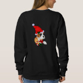 Sweatshirt Amateurs de boîte Noël Joyeux Noël (Dos)