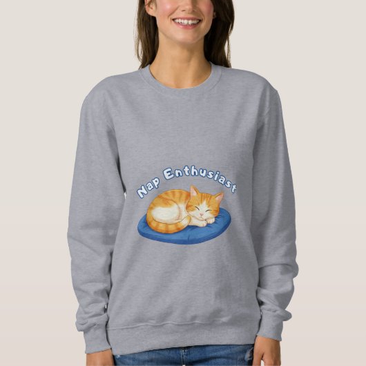 Sweatshirt Amateurs de siestes (Devant)