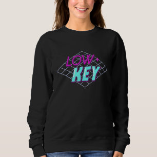 Sweatshirt Ambiance 90 discrète Musique vintage des années 19