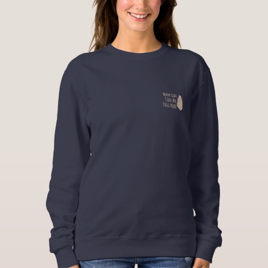 Sweatshirt Ambiance Automnale Cosy (Devant)